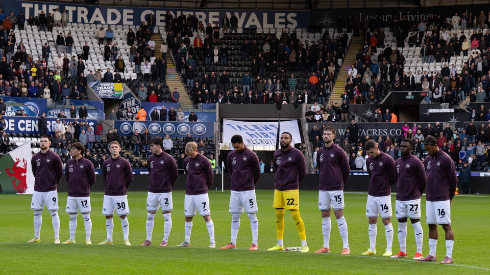 Minute of silence - Swansea City