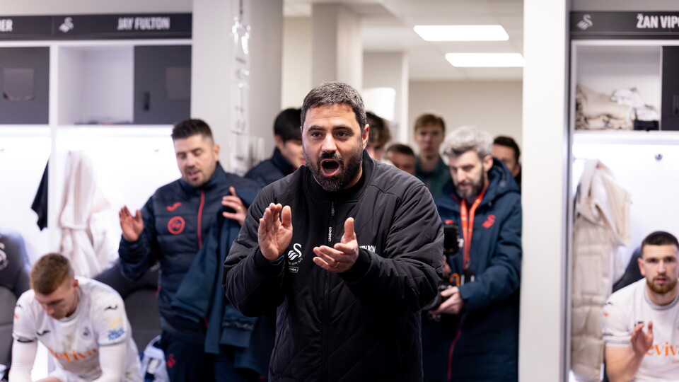 Vitor Matos dressing room