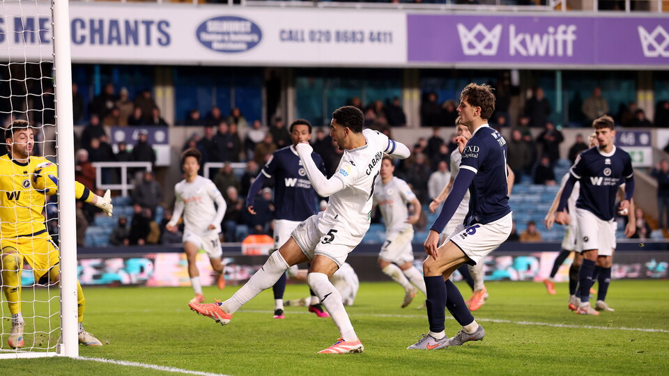 Ben Cabango goal Millwall